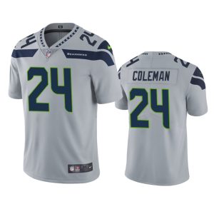 Justin Coleman Seattle Seahawks Gray Vapor Limited Jersey