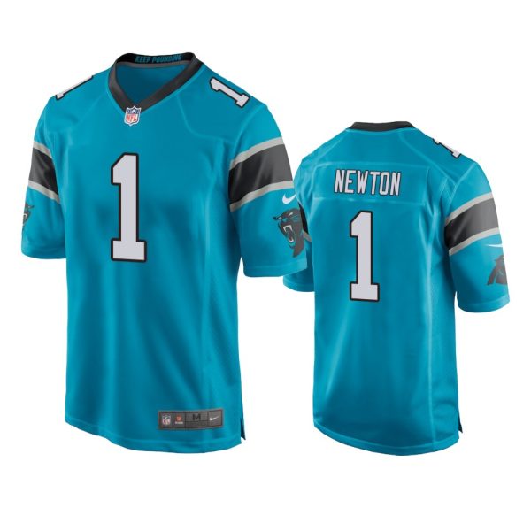 Cam Newton Carolina Panthers Blue Game Jersey