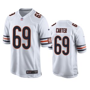 Ja'Tyre Carter Chicago Bears White Game Jersey