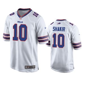 Khalil Shakir Buffalo Bills White Game Jersey