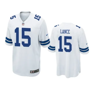 Trey Lance Dallas Cowboys White Game Jersey