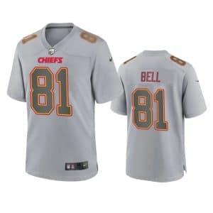 Blake Bell Kansas City Chiefs Gray Atmosphere Fashion Game Jersey