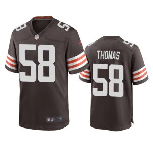 Isaiah Thomas Cleveland Browns Brown Game Jersey