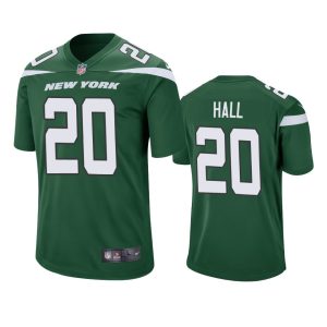 Breece Hall New York Jets Green Game Jersey