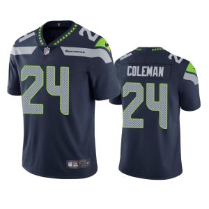 Justin Coleman Seattle Seahawks Navy Vapor Limited Jersey