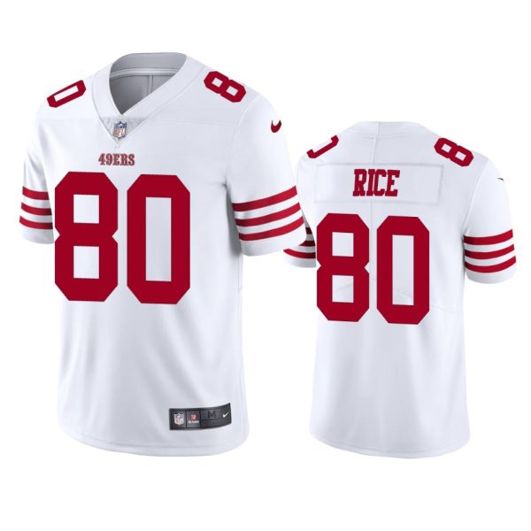 Jerry Rice San Francisco 49ers 2022-23 Vapor Limited White Jersey - Men's