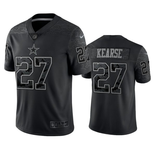 Jayron Kearse Dallas Cowboys Black Reflective Limited Jersey