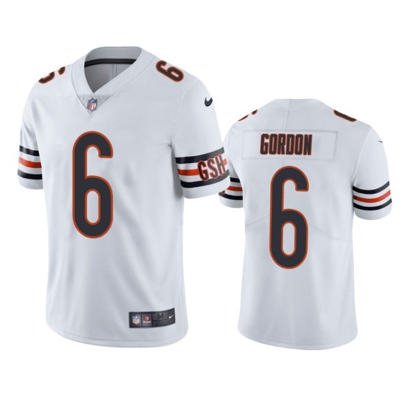 Kyler Gordon Chicago Bears White Vapor Limited Jersey