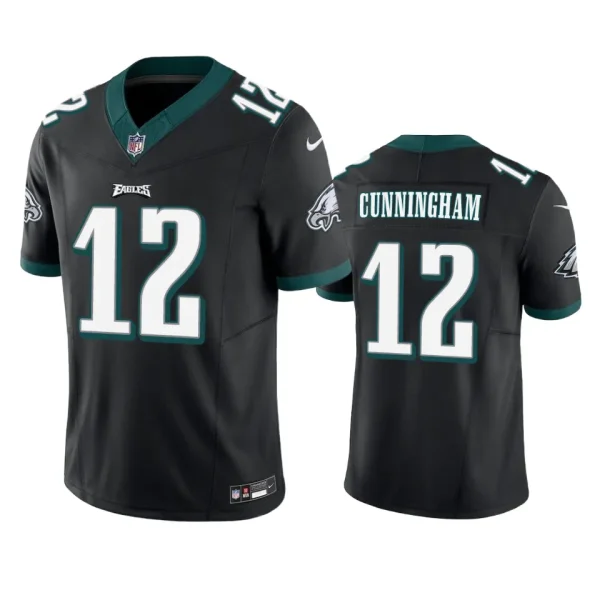 Randall Cunningham Philadelphia Eagles Black Vapor F.U.S.E. Limited Jersey