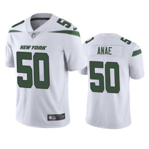 Bradlee Anae New York Jets White Vapor Limited Jersey