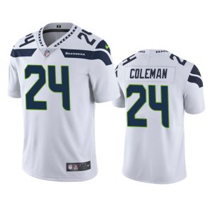 Justin Coleman Seattle Seahawks White Vapor Limited Jersey