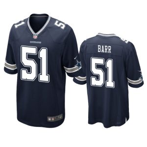 Anthony Barr Dallas Cowboys Navy Game Jersey