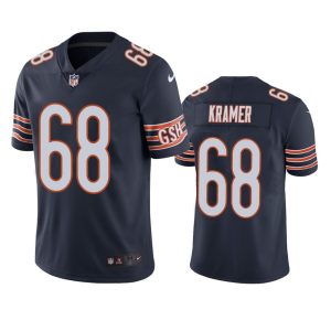 Doug Kramer Chicago Bears Navy Vapor Limited Jersey