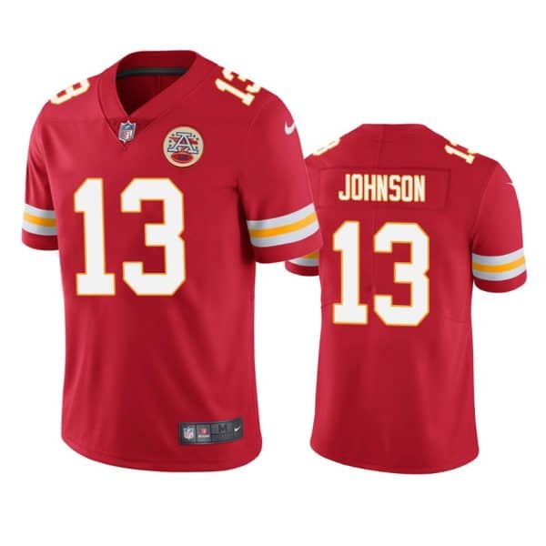 Nazeeh Johnson Kansas City Chiefs Red Vapor Limited Jersey