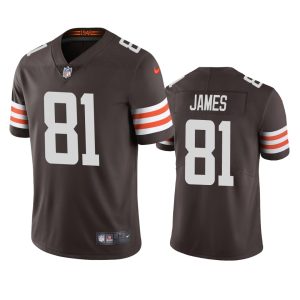 Jesse James Cleveland Browns Brown Vapor Limited Jersey