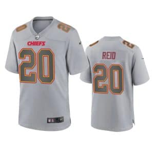 Justin Reid Kansas City Chiefs Gray Atmosphere Fashion Game Jersey