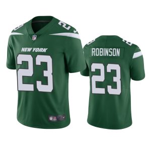 James Robinson New York Jets Green Vapor Limited Jersey