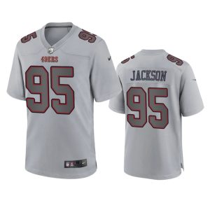 Drake Jackson San Francisco 49ers Gray Atmosphere Fashion Game Jersey