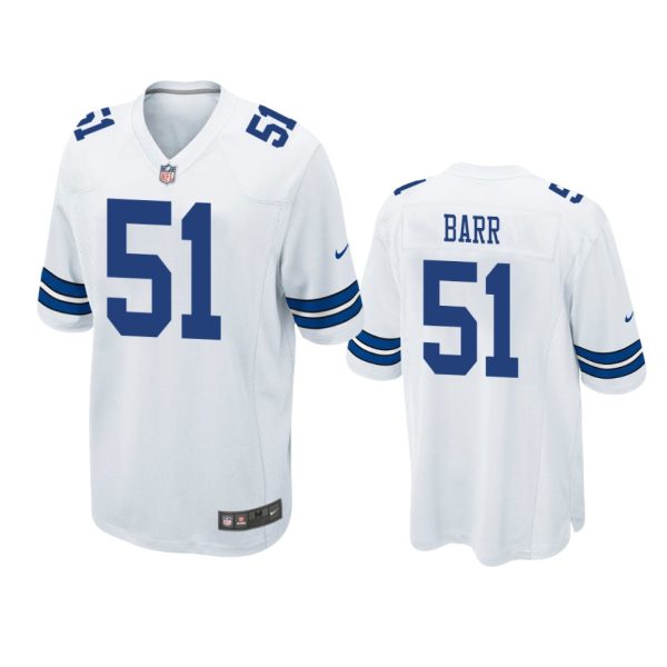 Anthony Barr Dallas Cowboys White Game Jersey