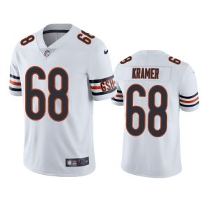 Doug Kramer Chicago Bears White Vapor Limited Jersey