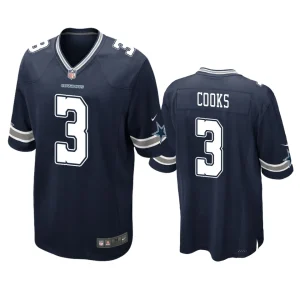 Brandin Cooks Dallas Cowboys Navy Game Jersey