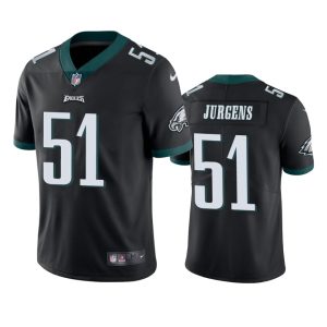 Cam Jurgens Philadelphia Eagles Black Vapor Limited Jersey