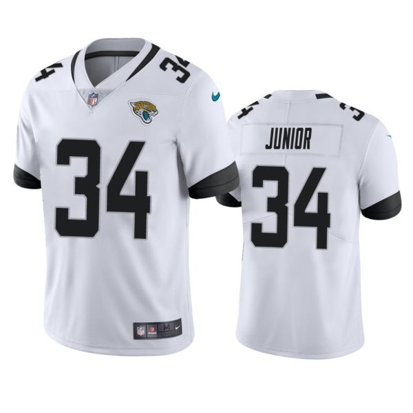 Gregory Junior Jacksonville Jaguars White Vapor Limited Jersey