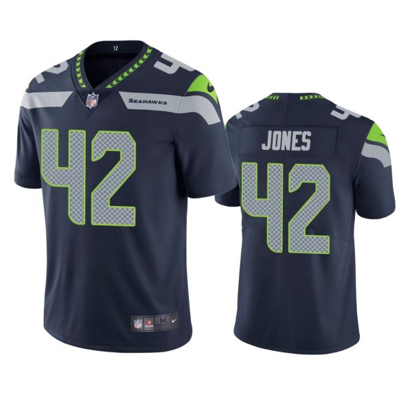 Josh Jones Seattle Seahawks Navy Vapor Limited Jersey