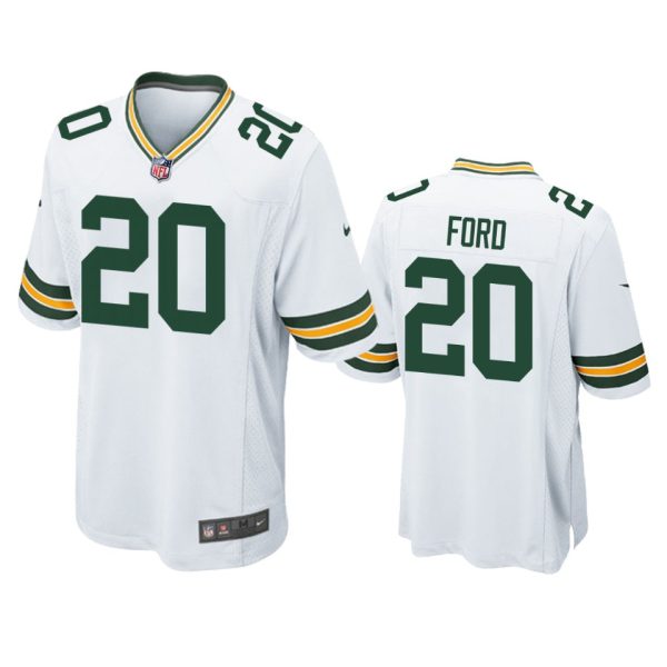 Rudy Ford Green Bay Packers White Game Jersey