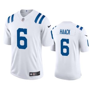 Matt Haack Indianapolis Colts White Vapor Limited Jersey