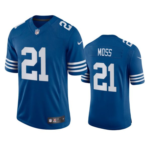 Zack Moss Indianapolis Colts Royal Alternate Vapor Limited Jersey