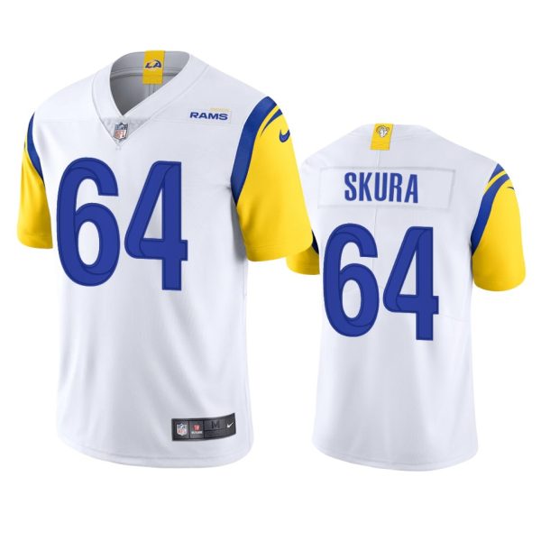 Matt Skura Los Angeles Rams White Alternate Vapor Limited Jersey