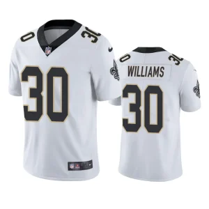 Jamaal Williams New Orleans Saints White Vapor Limited Jersey