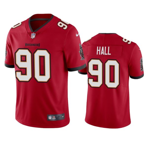 Logan Hall Tampa Bay Buccaneers Red Vapor Limited Jersey