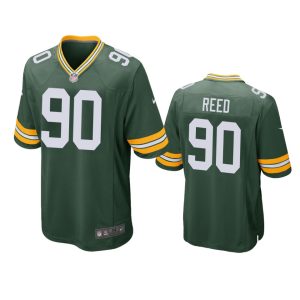 Jarran Reed Green Bay Packers Green Game Jersey