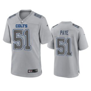 Kwity Paye Indianapolis Colts Gray Atmosphere Fashion Game Jersey