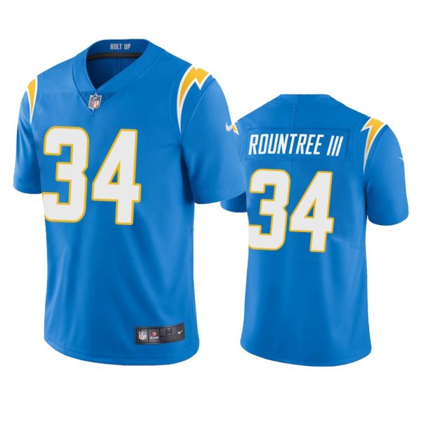 Larry Rountree III Los Angeles Chargers Powder Blue Vapor Limited Jersey - Men's