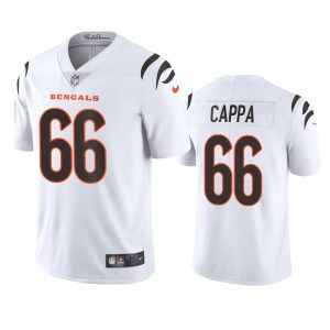 Alex Cappa Cincinnati Bengals White Vapor Limited Jersey