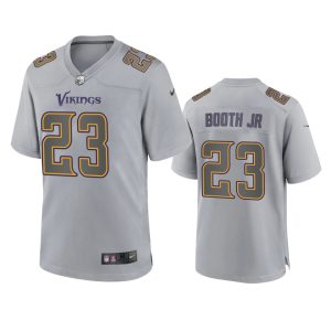 Andrew Booth Jr. Minnesota Vikings Gray Atmosphere Fashion Game Jersey