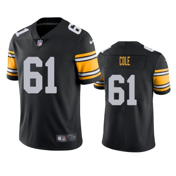 Mason Cole Pittsburgh Steelers Black Alternate Vapor Limited Jersey