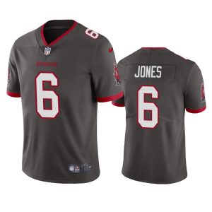 Julio Jones Tampa Bay Buccaneers Pewter Vapor Limited Jersey - Men's