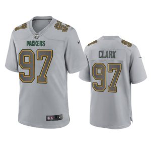 Kenny Clark Green Bay Packers Gray Atmosphere Fashion Game Jersey