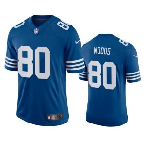 Jelani Woods Indianapolis Colts Royal Vapor Limited Jersey