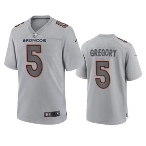 Randy Gregory Denver Broncos Gray Atmosphere Fashion Game Jersey