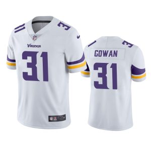 Tay Gowan Minnesota Vikings White Vapor Limited Jersey