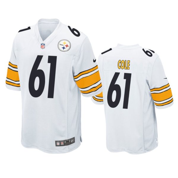 Mason Cole Pittsburgh Steelers White Game Jersey