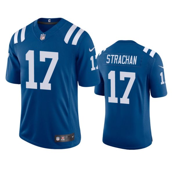 Mike Strachan Indianapolis Colts Royal Vapor Limited Jersey