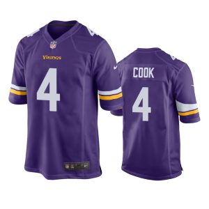 Dalvin Cook Minnesota Vikings Purple Game Jersey