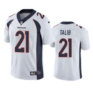 Aqib Talib Denver Broncos White Vapor Limited Jersey