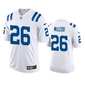 Rodney McLeod Indianapolis Colts White Vapor Limited Jersey